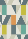 Scion Wallpaper Nuevo Citrus/ Paprika/ Forest