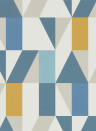 Scion Wallpaper Nuevo Indigo/ Slate/ Satsuma