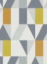 Scion Papier peint Nuevo - Dandelion/ Charcoal/ Brick
