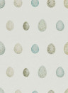 Sanderson Carta da parati Nest Egg - Marine/ Aqua