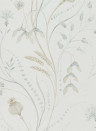 Sanderson Wallpaper Summer Harvest Silver/ Chalk