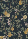 Sandberg Wallpaper Kvitten Dark Blue
