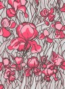 Florale Tapete Iris von Flavor Paper for Arte - Neon