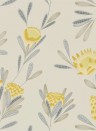 Florale Tapete Cayo von Harlequin - Ochre/ Linen