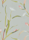 Harlequin Wallpaper Saona Coral/ Silver