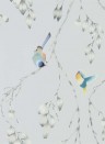 Vogel Tapete Iyanu von Harlequin - Mist/ Linden