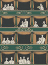 Fornasetti Tapete Teatro von Cole and Son - Racing Car Green