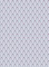Ailanto Wallpaper Leaf Me Alone Blue/ Magenta