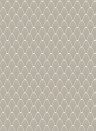 Ailanto Wallpaper Leaf Me Alone White on Grey