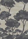 Ailanto Wallpaper Pini Charcoal/ Putty
