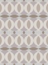 Ailanto Wallpaper Melograno Grande Coffee & Lilac