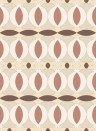 Ailanto Wallpaper Melograno Grande Terracotta & Biscuit