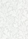 Morris & Co Wallpaper Pure Thistle Grey/ Blue