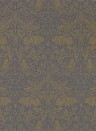 Morris & Co Wallpaper Pure Brer Rabbit Ink/ Gold