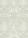 Morris & Co Wallpaper Pure Dove & Rose Grey/ Blue