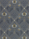 Morris & Co Wallpaper Pure Trellis Black Ink