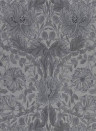 Morris & Co Wallpaper Pure Honeysuckle & Tulip Black Ink