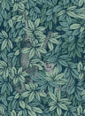 Cole & Son Wallpaper Foglie e Scimmie - Viridian