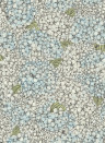 Cole & Son Carta da parati Ortensia - Blue/ Cream