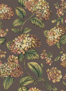 Cole & Son Papier peint Ramo di Ortensia - Autumnal