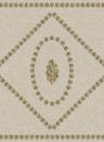 Cole & Son Carta da parati Conchiglie - Gold on Stone