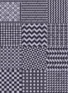 Cole & Son Wallpaper Geometrico - Magenta/ Ink
