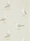 Sanderson Papier peint Shore Birds - Driftwood