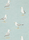 Sanderson Papier peint Shore Birds - Sky