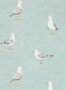 Sanderson Wallpaper Shore Birds Sky
