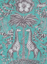 Streifentapete Kruger von Clarke & Clarke - Teal