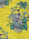 Clarke & Clarke Wallpaper Lemur Lime