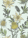 Cole & Son Wallpaper Thistle Duck Egg
