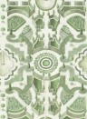 Cole & Son Wallpaper Topiary Leaf Green