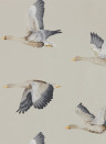 Sanderson Papier peint Elysian Geese - Gilver