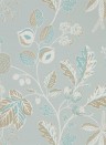 Sanderson Wallpaper Warwick Blue/ Grey