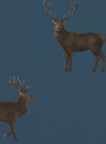 Sanderson Carta da parati Evesham Deer - Indigo