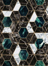MINDTHEGAP Wallpaper Hexa Onyx