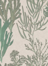 MINDTHEGAP Wallpaper Light Corals Pale Green