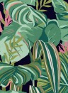 Mindthegap Papier peint Tropical Foliage - Anthracite