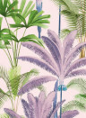 MINDTHEGAP Wallpaper Palmeras Purple