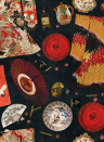MINDTHEGAP Wallpaper Memoirs of a Geisha Anthracite/ Multi