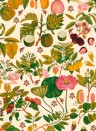 MINDTHEGAP Wallpaper Asian Fruits and Flowers Cream