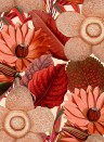 Mindthegap Carta da parati Water Lilies - Cream/ Red