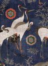 MINDTHEGAP Wallpaper Tsuru Indigo