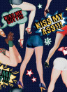 MINDTHEGAP Wallpaper Kiss My Ass Indigo