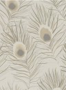 Harlequin Wallpaper Orlena Putty/ Silver