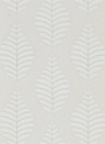 Blätter Tapete Lucielle von Harlequin - Linen/ Silver
