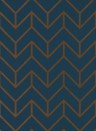 Tapete Tesselation von Harlequin - Marine/ Copper