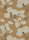 Harlequin Wallpaper Kienze Shimmer Antique Gold/ Ink