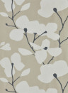 Harlequin Wallpaper Kienze Shimmer Gilver/ Chalk